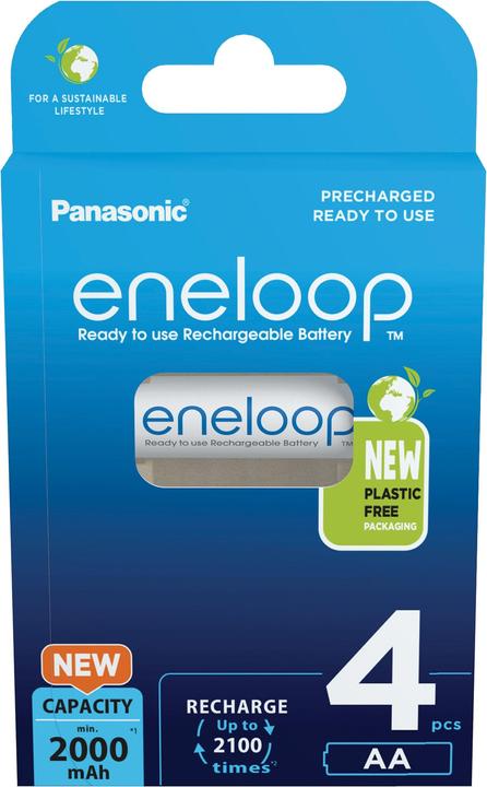 Panasonic Eneloop (4 Stk., AA, 2000 mAh)