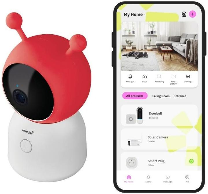 Actual product image Omajin Baby monitor (Video & Audio)