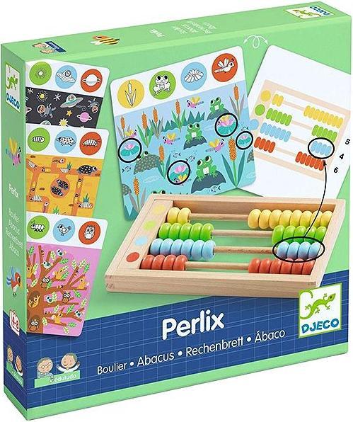 Actual product image Djeco Eduludo Perlix - Abacus (Multilingual)