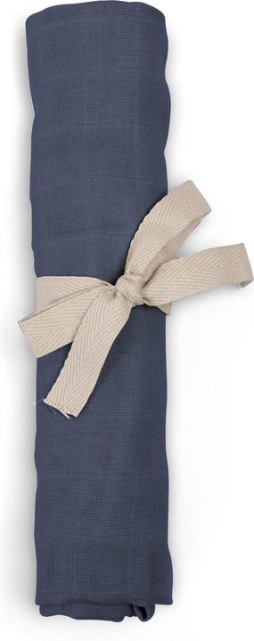 Immagine prodotto Filibabba Panno di mussola GOTS - Blu fangoso (65 cm, 2 cm)