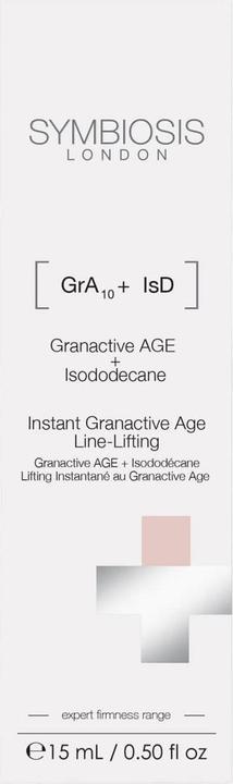 Produktbild Symbiosis Granaktives AGE + Isododecan) Instant Granactive Lifting gegen Falten (15 ml, 24h Creme)