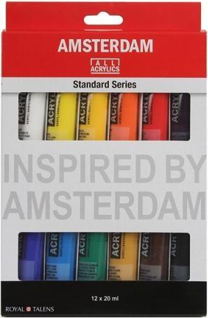 Actual product image Amsterdam Acrylic paint starter set (Multicoloured, 20 ml)