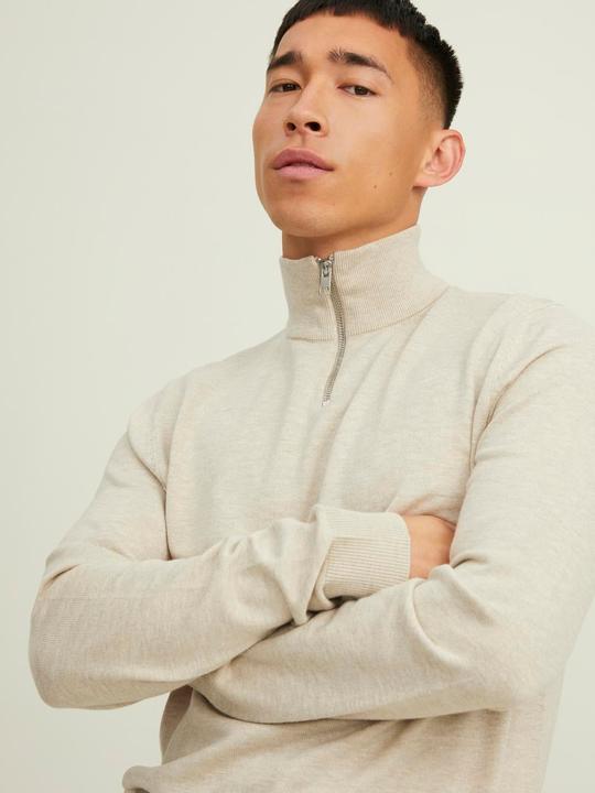 Image du produit Jack & Jones Pull-over en tricot semi-zip (XS)