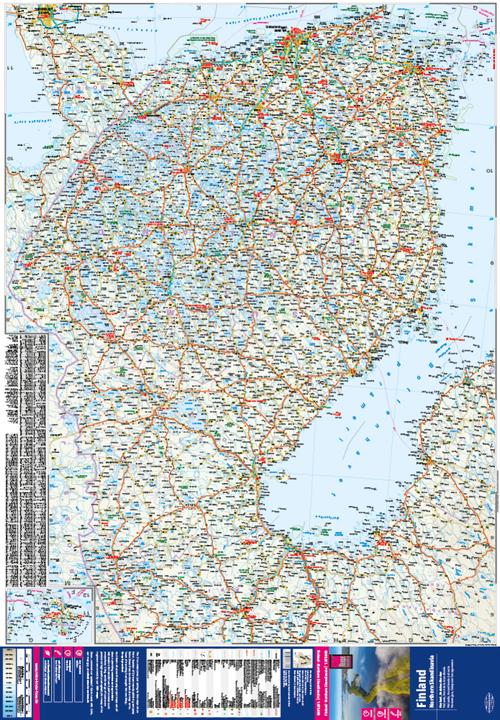 Produktbild Landkarte Finnland und Nordskandinavien 1 : 875 000 875000