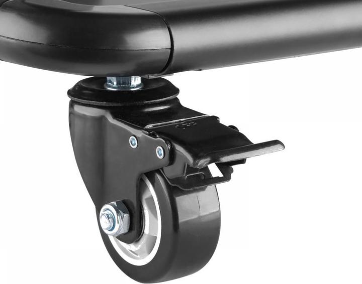 Produktbild V7 TVCART3, 152,4 cm (60 Zoll), 2,67 m (105 Zoll), 200 x 200 mm, 1000 x 600 mm, Stahl, Schwarz (105", 150 kg)