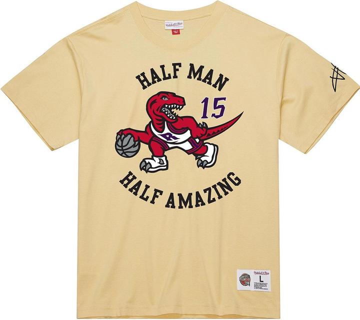 Actual product image Mitchell & Ness Vince Carter HALL OF FAME Premium Shirt cream - L (L)