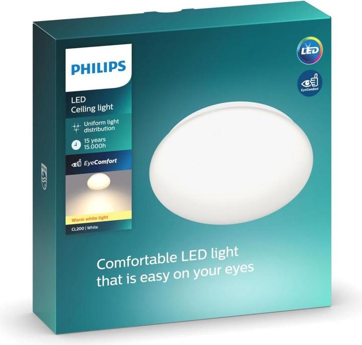 Image du produit Philips Plafonnier CL200 EC RD 6 W, 2700 K, blanc (1700 lm)