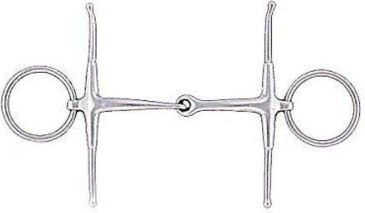Actual product image Lorina Single jointed snaffle bit