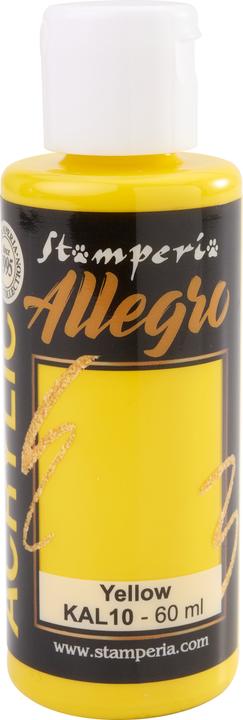 Immagine prodotto Stamperia Allegro Acrilico", 60 ml (Giallo, 60 ml)