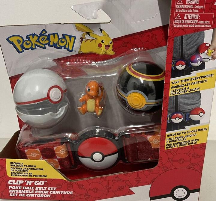 Produktbild Jazwares Clip'n'Go Poké Gürtel Set