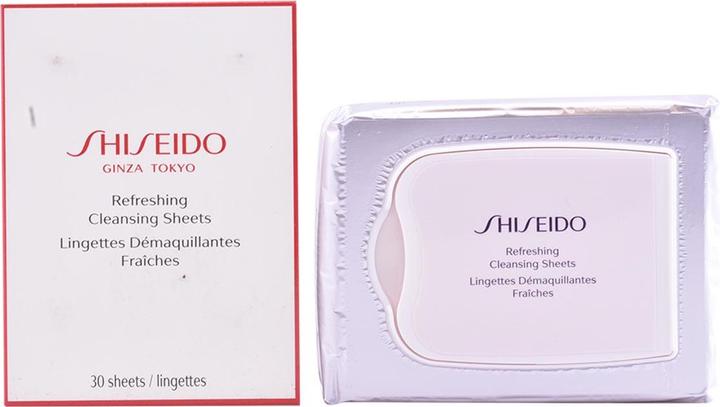 Actual product image Shiseido Refreshing Cleansing Sheets (Cleaning cloths)