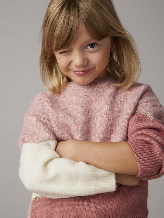 Produktbild Vertbaudet Mädchen Pullover im Colorblock-Style (92)
