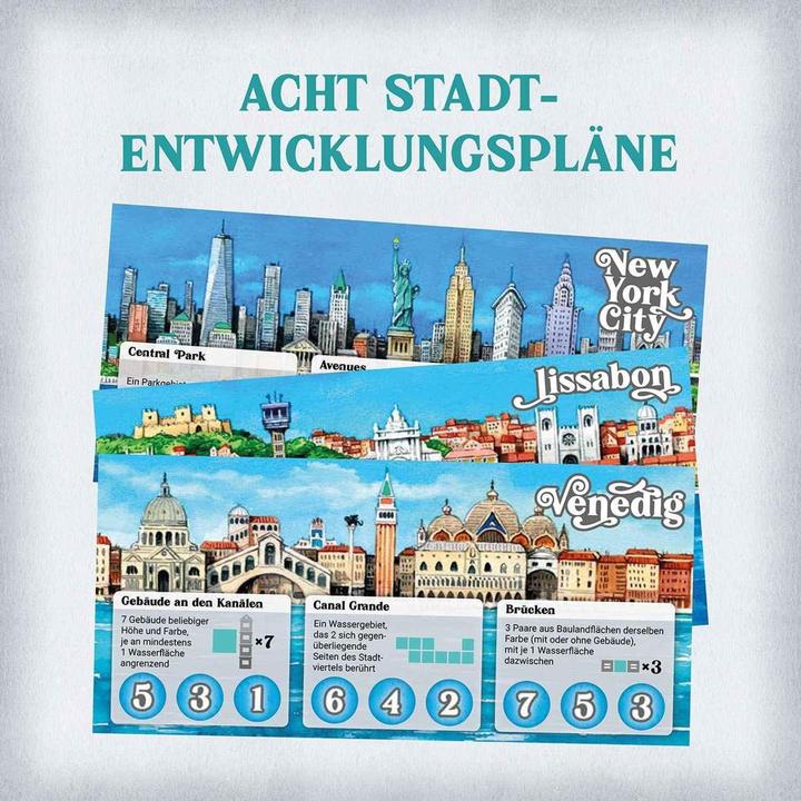 Actual product image Kosmos Cities (German)
