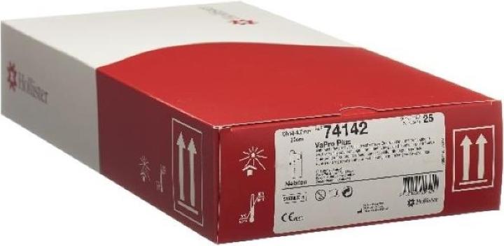 Immagine prodotto Hollister VAPRO Plus 1x Kathet CH14 20cm Nel m bag 25 pezzi