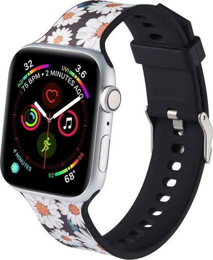 Actual product image MU Style BO Silicone Bracelet with Subject (45 mm, 44 mm, 42 mm, Silicone)
