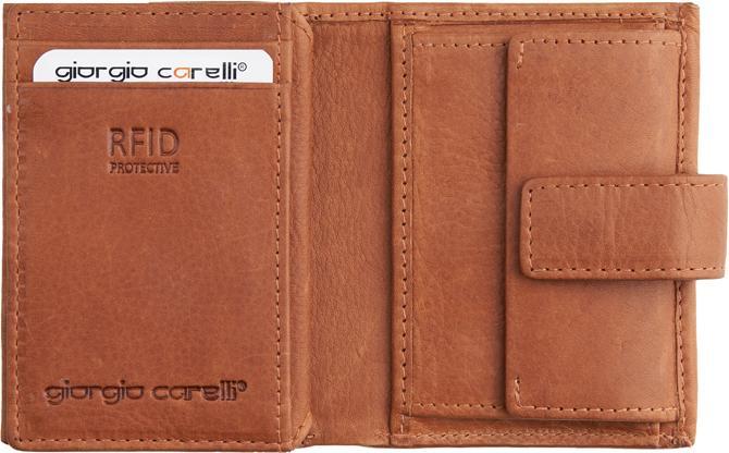 Produktbild Giorgio Carelli Unisex Geldbörse, klein mit Lasche, RFID