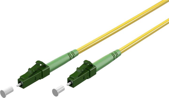 Produktbild Goobay Glasfaserkabel FTTH, Singlemode OS2 Yellow, Gelb Simplex, 0,5 m (UTP, CAT6, 0.50 m)