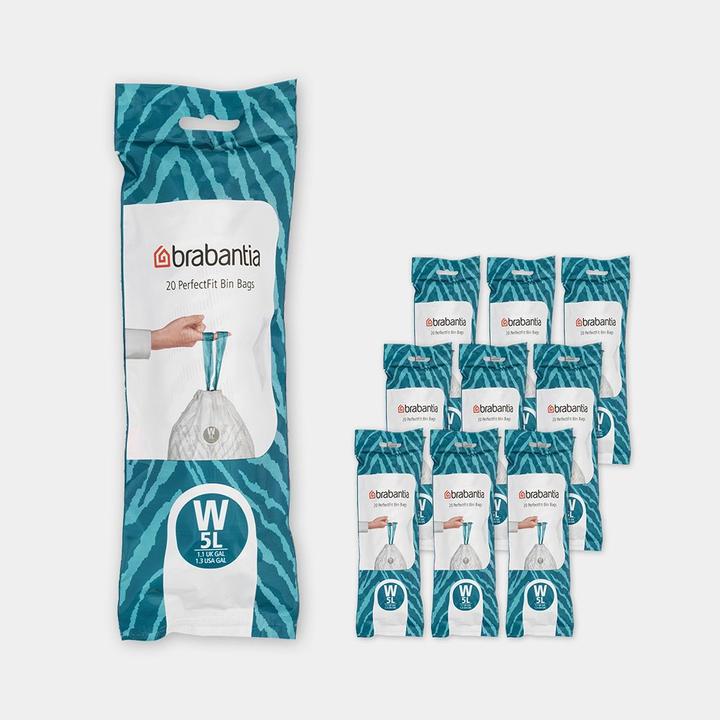 Actual product image Brabantia PerfectFit Bags (200 x, 5 l)