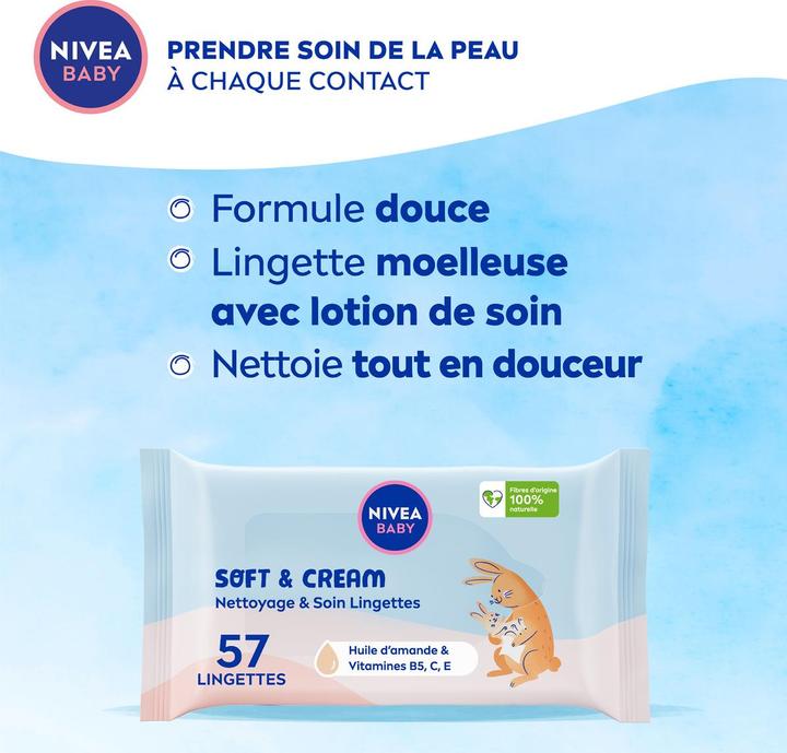 Produktbild NIVEA Soft & Cream (57 Stück)