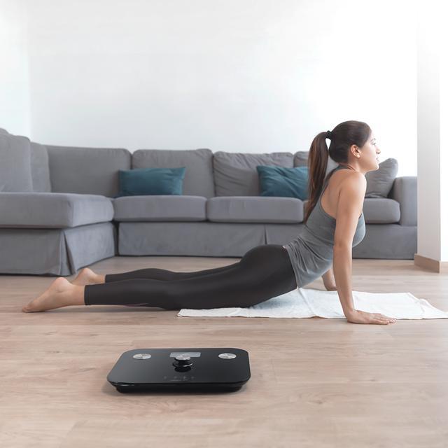 Actual product image Cecotec EcoPower 10100 Precision Surface Personal Scale with Bioimpedance Function and High-Security Glass S (180 kg)