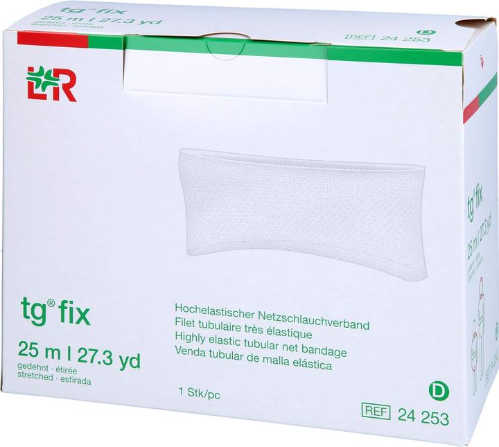 Produktbild Lohmann & Rauscher fix hochelastischer Netzschlauchverband 25m D für grossen Kopf, kleinen Rumpf