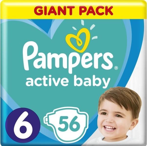 Produktbild Pampers Höschenwindeln (Gr. 6, Tragepack, 56 Stück)