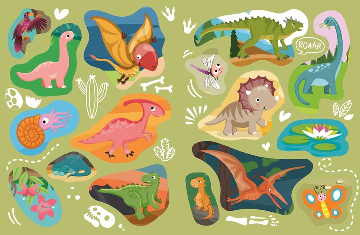 Produktbild Tessloff Mein kleines Sticker-Malbuch. Dinosaurier