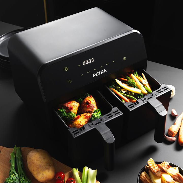 Actual product image Petra PT4750BLKVDEEU7 Dual Air Black 3.7L