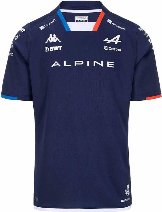 Image du produit Kappa Maillot Alpine F1 France 2024 (XL)