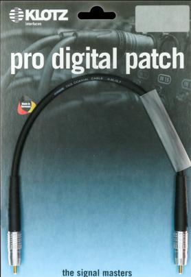 Actual product image Klotz D7-SPDIF-02.0