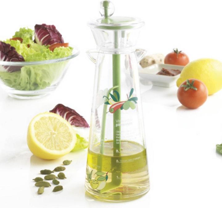 Image du produit Mastrad Mixeur à vinaigrette avec recettes imprimées (300 ml)