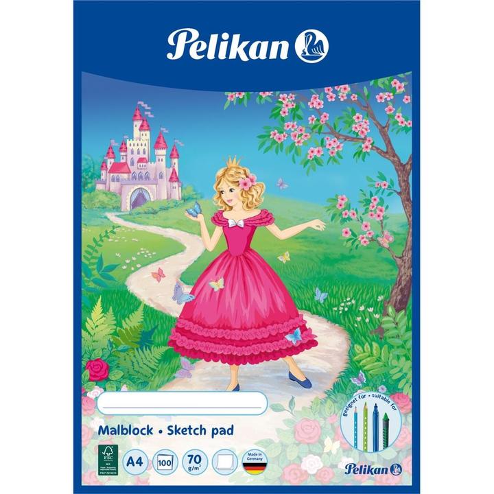 Produktbild Pelikan Malblöcke (A4, Blanko, Kein Einband)