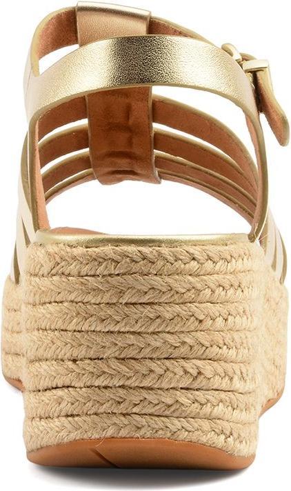 Actual product image Fitflop Platfforms Espadr. Leather Fisherman Wedge Sandals (39)