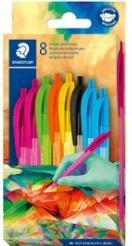 Actual product image Staedtler Multiverse Dreieckiger Kugelschreiber 8 Farben (Mixed colours, 8 x)