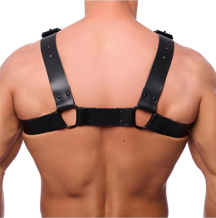 Produktbild The Red Premium Leder-Harness "BULLDOG" (L)