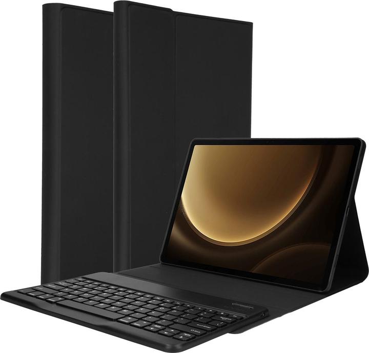 Produktbild Accezz QWERTY Bluetooth Keyboard Bookcase Samsung Galaxy Tab S9 FE Plus 12.4 inch (Eng. Int.)