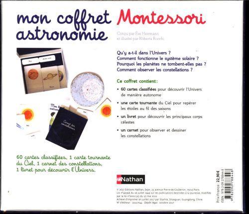 Image du produit Mon coffret Montessori astronomie (Français, Rocchi Roberta, Herrmann Eve, 2020)