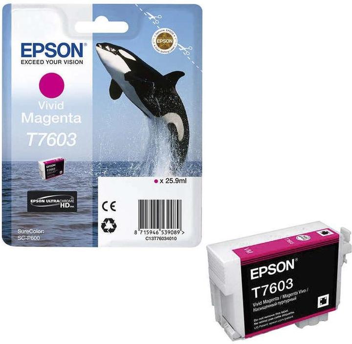 Immagine prodotto Epson T7603, Ultra Chrome HD (M)