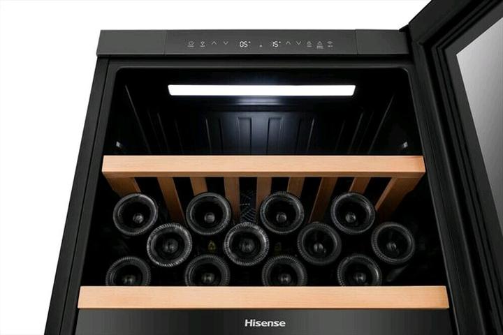 Immagine prodotto Hisense RW3N230GELF cantina vino Cantinetta vino con compressore Libera installazione Nero 108 botti