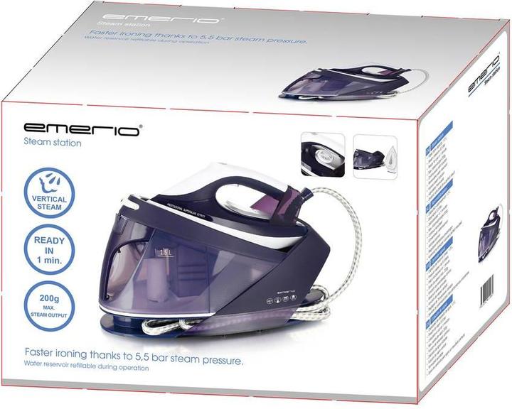Image du produit Emerio Centrale vapeur (2200 W, 200 g/min)