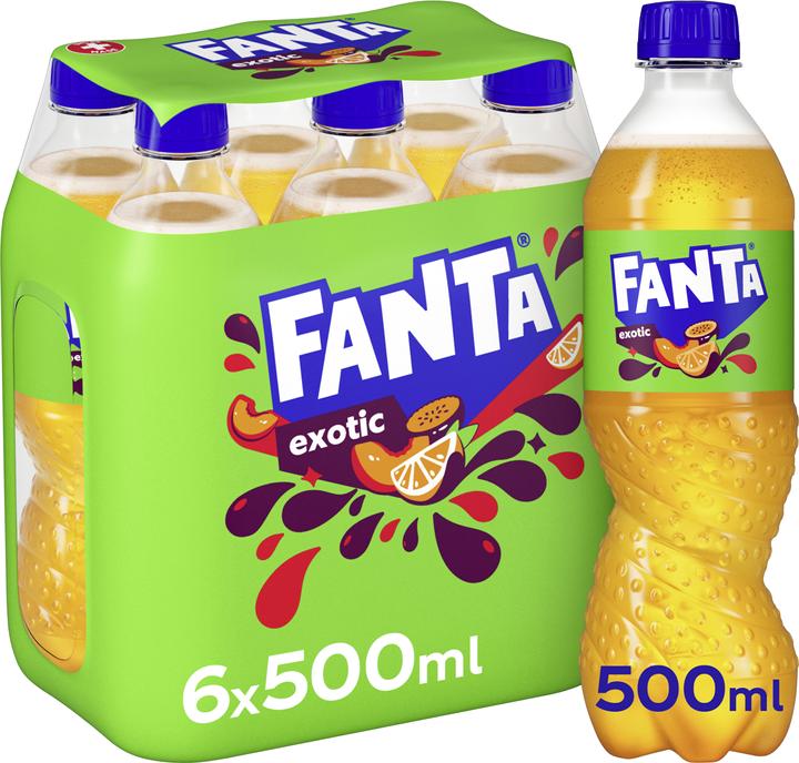 Actual product image Fanta Exotic (6 x 50 cl)
