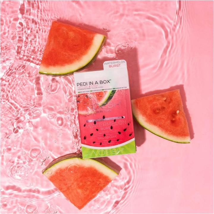 Image du produit Voesh Pedi Watermelon (Crème et gel pour les pieds, Bain de pieds, Masque de pied)