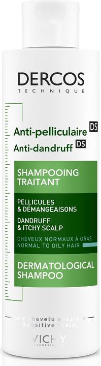 Dercos Anti-Schuppen Shampoo für normale bis fettige Kopfhaut (200 ml, Shampoing liquide)