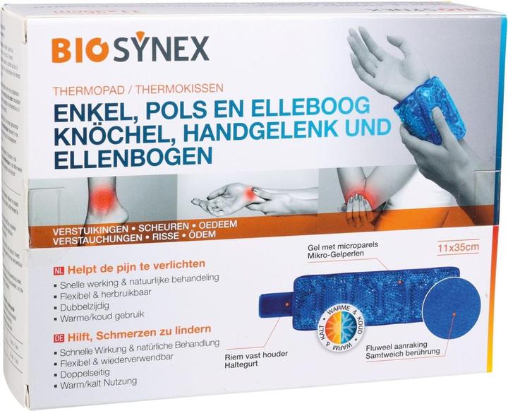 Biosynex Kalt Warm Kompresse 11x35cm Knöchel Ellenbogen Handgelenk (1 x, 1105 ml, 338 g)