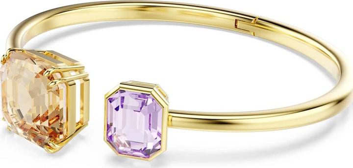 Actual product image Swarovski Millenia Armreif Oktagon Schliff Mehrfarbig Goldlegierungsschicht (16.50 cm, Swarovski Metal)