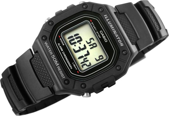 Image du produit Casio W-218H-1AVEF (Montre numérique, 44.40 mm)