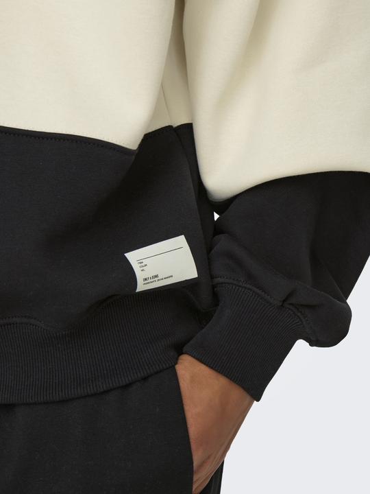 Actual product image Only & Sons Onsbyron Vtg Ls Zip Polo (S)