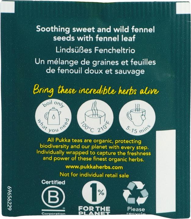Actual product image Pukka Three fennel teas (36 g)