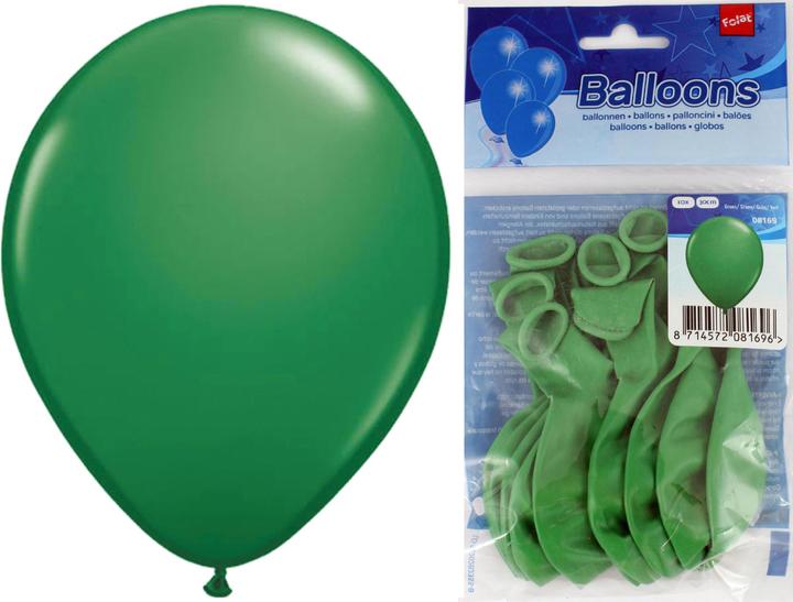 Produktbild Folat Grüne Luftballons (10 x)
