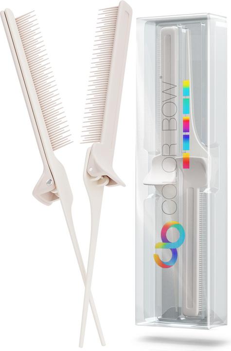 ColorBow Rat Tail Clip Comb Apple 2 Stk.